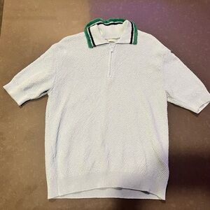 Baby Blue Zara Knit Shirt